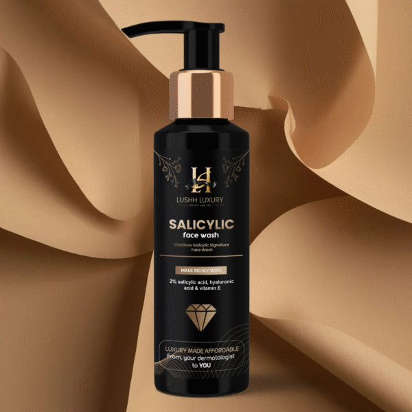 Salicylic face wash- made richly with 2% salicylic acid, hyaluronic acid & Vitamin E