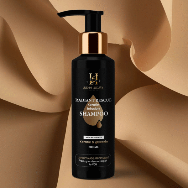 Keratin shampoo- made richly with-Keratin & glycerin